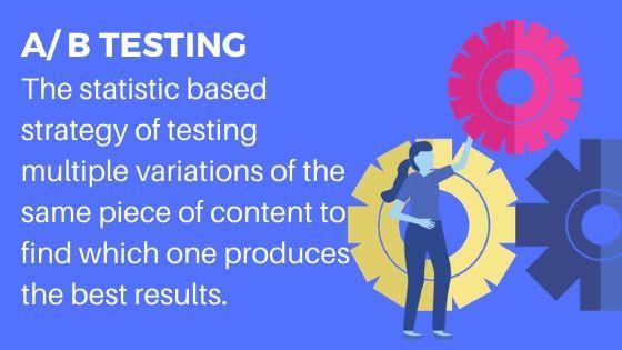 A B Testing for more website traffic