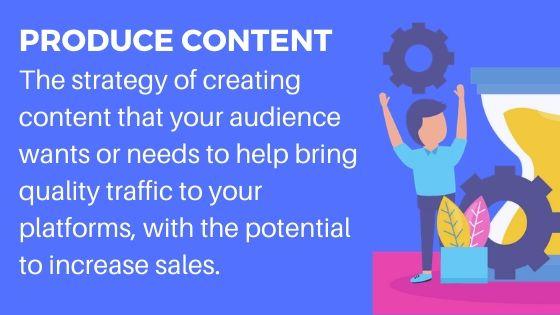 Create Content for more website traffic opportunities