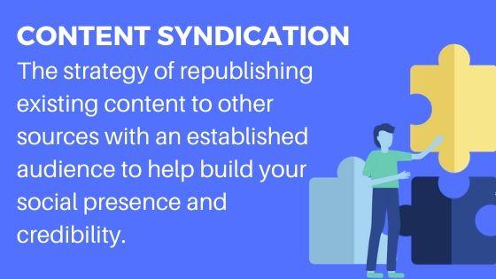 Content Syndication for Brand awareness 