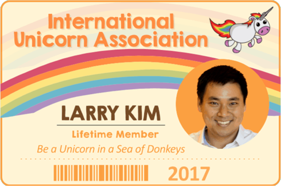 Larry Kim branding statement