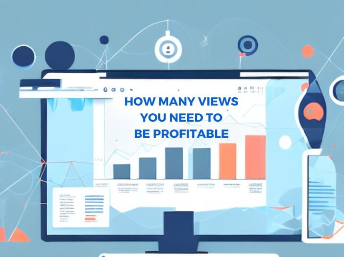How many views does a website need to be profitable
