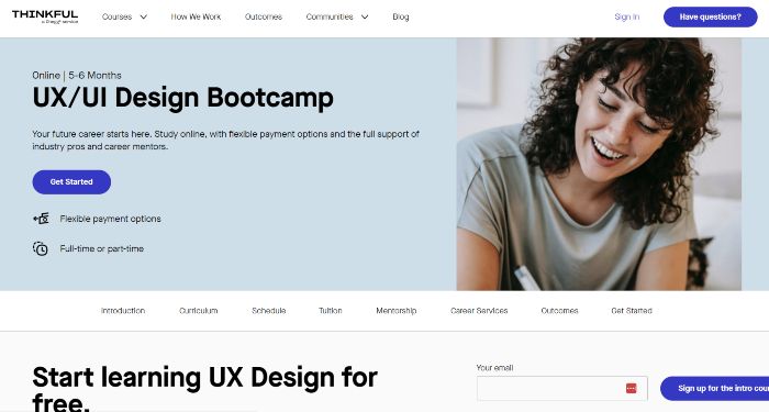 Thinkful Bootcamp Website